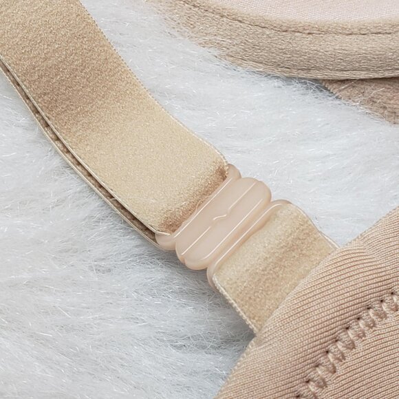 VANITY FAIR 75335 Damask Neutral Body Caress Full Coverage Convertible Bra 36DD - Picture 12 of 13